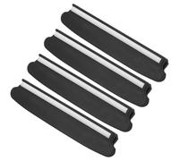 DIYEAH 4 Pièces Clip Guide D'affûtage de Couteau Porte-pierre à Couteau Guide D'angle pour Pierre à Eau Plastique et Céramique Noir Contrôle Précis de L'angle la Cuisine et Aventures