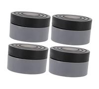 DIYEAH 4 Pièces Coussinets Vibrations pour Machine à Laver Ensemble de Pads Élévateurs Antidérapants pour Bruit Vibrations Compatible avec Machines à Laver Pulsateur