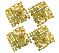 DIYEAH 4 Pièces décor Suspendu de Fond décors de fête Golden