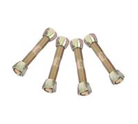DIYEAH 4 pièces Kit de Vis Suspendues pour Meubles à Bascule Accessoires Robustes Résistants Aux Intempéries Montage Rapide Support Poids Lourd pour Fauteuils et Balançoires
