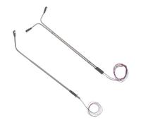 DIYEAH 4 Pièces Lot de Lampadaires Miniatures pour Maquettes Éclairage Urbain Lumineux pour Micro Paysages et Décors Ferroviaires