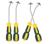 DIYEAH 4 Pièces Outil De Nettoyage De Couture De Carreaux Gratte-ci Pour Nettoyer Sol De Coulis Pour Sols Carrelés Outils De Carreaux De Céramique Gommage Au Coulis