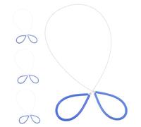 DIYEAH 4 pièces Outils de Poterie Coupe Fil Ergonomique pour Sculpture Argile pour Débutants et pour Utilisation Studio et Extérieur