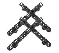 DIYEAH 4 Pièces Protection pour Chauffage D’Aquarium Tubulaire Amovible | Maillage Ouvert, Ventouses Solides, pour Bacs D’eau Douce et Poissons Tropicaux