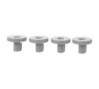 DIYEAH 4 Pièces Roues de Rechange pour Panier Inférieur de Lave Vaisselle Lot de Roues de Support Accessoire Pratique pour Mouvement