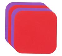 DIYEAH 4 pièces Tapis Ouvre-bouteille Antidérapant Caoutchouc Sous-verres Carrés Multi-usages Résistant Chaleur pour Couvercles de Pots et Bocaux