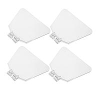 DIYEAH 4 pièces Transparent Bench Grinder Eye Shield Replacement Set Protective Goggles Cover For Angle Grinding Stable Safety Guard For Eye Protection