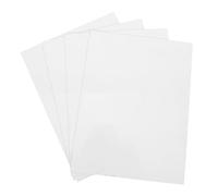 DIYEAH 4 plaques d'aluminium vierges pour sublimation - Plaques métalliques blanches double face pour transfert thermique, de porte, d'immatriculation, projets de loisirs créatifs, 40,6 x