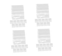 DIYEAH 40 Pièces 10 Pochettes pour Négatifs de Film Étanches en Polyéthylène, Format 120 Trous, Compatibles Classeurs, Protection Solide et Rangement Photo D’Archives, Lot de Pochettes