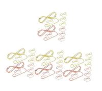 DIYEAH 40 Pièces Porte Mémo Élégant Clips Photo Dorés et Supports Cartes de Table pour Mariage Porte Noms et Compacts et Stables pour Bureau et Événements
