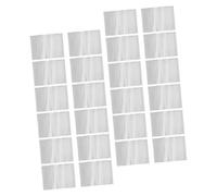 DIYEAH 40 Pièces Protège-cahiers Imperméable Plastique Transparent Housse Résistante et Flexible pour Journaux et Planificateurs Protection Anti-poussière