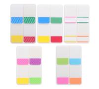 DIYEAH 400 onglets autocollants : marqueurs autocollants inscriptibles, documents, signets, onglets de notes inscriptibles pour la classification des fichiers, notes de lecture
