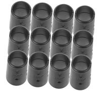 DIYEAH 48pièces Clips De Fixation pour Étagères Métalliques Manchons Plastique pour Montants Étagères Lot de Pinces