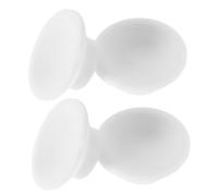 DIYEAH 4pièces Bouchon De Vidange Pour Congélateur Bouchon Rond Caoutchouc Anti-fuite Pour Trou De Drainage De Réservoir De Glace De Réfrigérateur