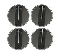 DIYEAH 4pièces Boutons De Cuisinière à Gaz Remplacement Direct Angle Droit Facile à Installer Contrôle Précis Du Brûleur