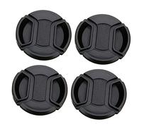 DIYEAH 4pièces Cache Objectif Lot de Protection Splashproof Pince Centrale pour Appareil Photo Étanche Poussière Et Rayures