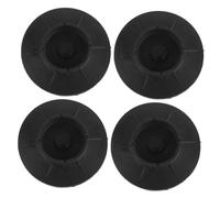 DIYEAH 4pièces Coussinets Anti-vibrations Pour Lave-linge Stabilisateur Caoutchouc Antidérapant Protection Sol Absorbeur Sec Humide Entretoise Machine Pied