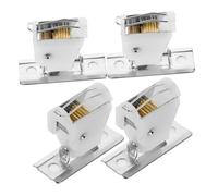 DIYEAH 4pièces Kit De Serrures Pour Stores Enrouleurs Bambou Accessoires Pour Installation Et Réparation De Cordon De Rideaux Verrous De Cordon Durables Pour Stores Romains Et Fenêtres