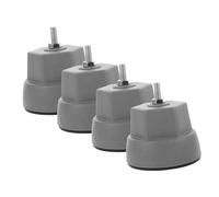 DIYEAH 4pièces Stabilisateur pour Lave-linge Tapis Anti-vibrations pour Machine Patins Antidérapants pour Laveuse Socle pour Lave-linge et Sèche-linge