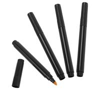 DIYEAH 4pièces Stylo Vérificateur De Billets à Pointe Biseautée Marqueur De Détection Rapidité Et Fiabilité Pour Faux Billets Adapté Banques Et Commerces