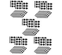 DIYEAH 5 Ensembles Autocollants De Caméra Autocollants De Auto Adhésifs pour Obscurcir Caméras Lot de Stickers pour Protection Confidentialité 10 Feuilles*5