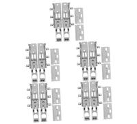 DIYEAH 5 Ensembles Cabinet Cleat Cold Rolled Steel Invisible Hanging Hardware Kitchen Cabinet Hanger Wear-resistant Adjustable
