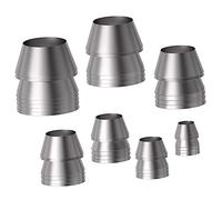 DIYEAH 5 Ensembles Coins De Remplacement Fer pour Fixation De Poignées De Marteau Cales Robustes pour Renforcement Outils De Menuiserie Et Bricolage Accessoires De Fixation 7 Pièces * 5