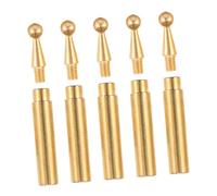 DIYEAH 5 Ensembles Tips Souder Haute Impédance pour Pyrogravure avec Cuillère à Cire Chauffe Rapide Précision Température Accessoires de Remplacement pour Soudure et Gravure