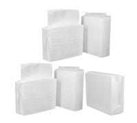 DIYEAH 5 Paquets de Serviettes Mains en Papier Épais, Absorbantes et Multifonctions, Format Compact, pour Salle de Bain, la Cuisine et Usage Commercial, Serviettes Pratiques