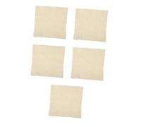 DIYEAH 5 Pièces Feutrine Douce Carrée pour Loisirs Créatifs Feutre Laine DIY Résistant pour Couture Patchwork Décoration Maison Kit de Feutrage à Aiguille pour Adultes