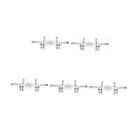 DIYEAH 5 Pièces Manette Téléphone avec Gâchettes Rapides Contrôleur de Jeu Physique pour Mobile Accessoire Gaming Compatible avec Plusieurs Modèles Réponse Optimisée et Dissipation