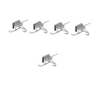DIYEAH 5 Pièces Outil de Jardinage Multifonctionnel pour Élagage Écorçage Arbres Couteau à Anneaux Au Haute Résistance pour Fruitier Jardin