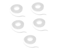 DIYEAH 5 Rouleaux Ruban Adhésif Double Face Soluble Eau pour Couture Mètres Accessoire de Couture Pratique pour Bricolage et Patchwork Fixation Temporaire pour Débutants et