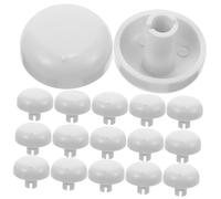 DIYEAH 50 Boutons de Commande pour Machine à Laver Semi-automatique et Automatique, Interrupteur de Niveau D'eau en Plastique Blanc, Léger et Facile à Installer, Lot de 50 Pièces