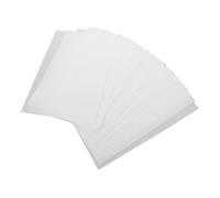 DIYEAH 50 Dossards de Course Vierges Haute Visibilité, Légers et Réutilisables, Format Standard, pour Compétitions D'athlétisme et Marathon, Accessoires Running Indispensables, Numéros