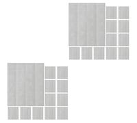 DIYEAH 50 Feuilles Pastilles Adhésives Transparentes Double Face Points Autocollants Repositionnables pour Décoration Bricolage et Fixation Légère