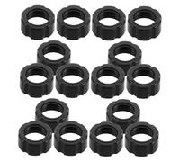 DIYEAH 50 Pièces Adaptateurs de Support de Téléphone pour Voiture Fixation à Vis avec Joint à Boule de Compatible Plupart des Ventilateurs Air et Pratique