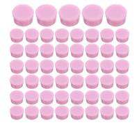DIYEAH 50 Pièces Base Rotative Rose pour Bricolage, Roulement Compact | Installation Simple, Plastique et Fer, pour Éoliennes Miniatures et Bijoux, Format Léger DIY