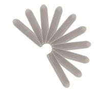 DIYEAH 50 Pièces bouchon de protection lave-vaisselle manteau universel rerack lave-vaisselle réparation blanc réparation panier lave vaisselle caoutchouc souple Grey