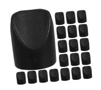 DIYEAH 50 Pièces Capuchons de Stabilisation V Noir pour Chaises Pliantes Métalliques et Padded Remplacement Facile Compatible Pouce Protection des Sols