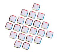 DIYEAH 50 pièces Cartes de Tissage Papier Cartonné Accessoires DIY pour Métier à Tisser Kit de Matériel Maquette Fait Main et Pratique pour Loisirs Créatifs