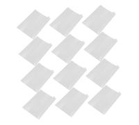 DIYEAH 50 Pièces Imperméable Housses Transparentes Plastique pour Cahiers Journaux et Documents Protection Humidité pour École et Bureau