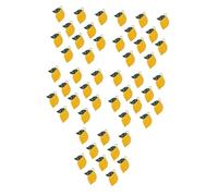 DIYEAH 50 Pièces Pendentifs Citron Alliage pour Création Bijoux Charms Inoxydables pour Colliers et Bracelets DIY Accessoires Mode Durables pour Femmes