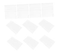 DIYEAH 50 pièces Sacs de Rangement Plastique Zippés Transparents Lot de PE Froissés pour Vêtements Jeans T Shirts pour Voyage Stockage des Vêtements