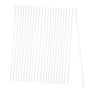 DIYEAH 50 pièces Tubes Ronds Plastique Creux pour Modèles Architecturaux et Projets DIY Table Sable et Faciles à Peindre Matériaux Précis pour Bricolage Artistique