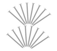 DIYEAH 50 Pièces Visserie Autotaraudeuse Inoxydable Kit de Vis pour Installation de Fenêtres Portes Résistantes à Usure Compatible Intérieur Extérieur