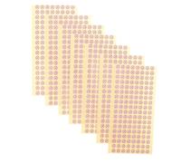 DIYEAH 500 pièces Étiquettes Autocollantes de Sécurité pour Jouets et Aliments Stickers Interdits pour Garçon Fille Ans Autocollants Adhésifs de Signalisation de Sécurité