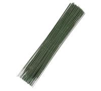 DIYEAH 50pcs Tiges de Fleurs Artificielles en Fer Vert pour Créations Florales, Faciles à Modeler, pour Bouquets Décoratifs et Arrangements DIY