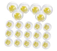 DIYEAH 50pièces Billes à Cloche Pour Jouets Animaux Inserts De Bruiteur Pour Poupées Jouets Interactifs Développement Des Compétences Motrices Et Sensorielles Et Créations