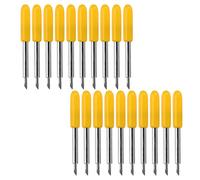 DIYEAH 50pièces Lames De Découpe pour Traceur De Découpe Lames De Rechange pour Découpeuse Outils De pour Lettrage Informatique
